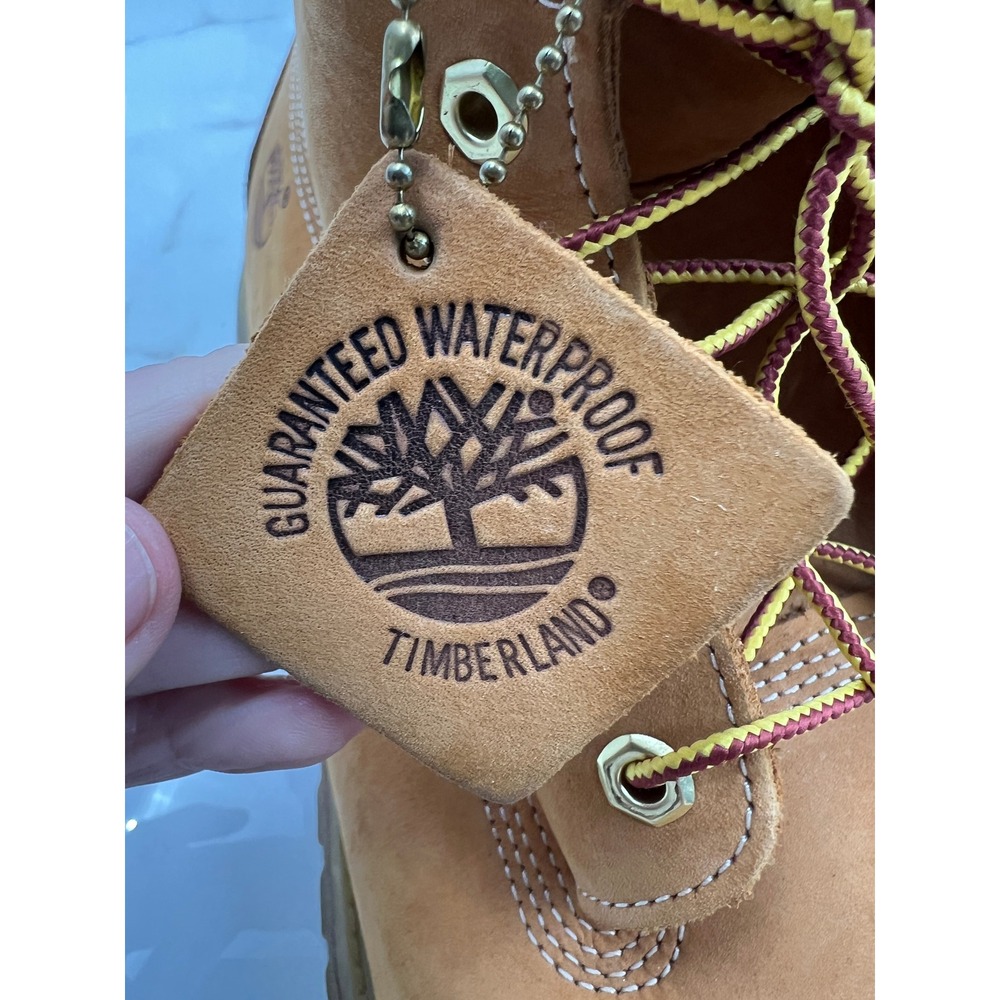 Timberland Boots Mens15 6 Inch Premium Waterproof Nubuck Leather Thinsulate 400 - Picture 12 of 14